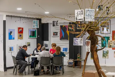 Atelier d'écriture bien entouré